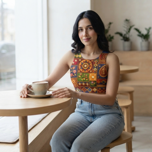Chakla Crop Top