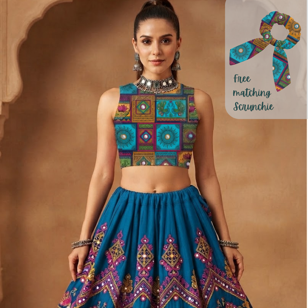 Mandala Crop Top