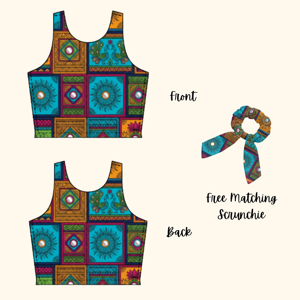 Mandala Crop Top