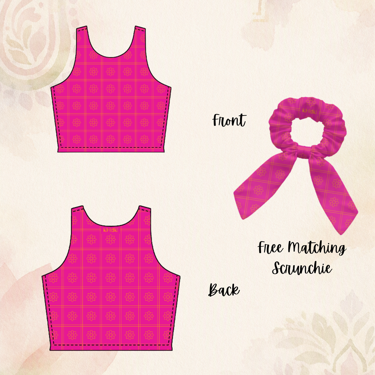 Phool Crop Top